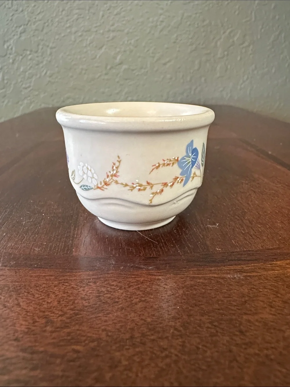Vintage Poole Pottery Springtime Egg Cup Single Made in England Floral